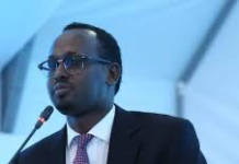 Abrahman Tuuryare oo isaga baxay Musharaxnimada Madaxweynaha Galmudug.