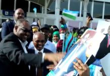 Madaxweyne Dani oo si weyn loogu soo dhaweeyay Nairobi (Sawiro).