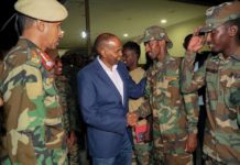 Ra,isul Wasaare Kheyre oo sagootiyay ciidamo u diyaarsan la dagaalanka Alshabaab(Sawiro).