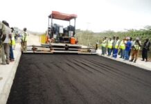Shaqaalaha Turkiga oo gabi ahaan joojiyay dhismaha Wadada isku xirta Muqdisho iyo Afgooye.