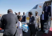 Daawo Sawirada : Madaxweyne Farmaajo oo gaaray Ereteriya