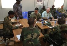 Taliyaha Ciidanka Xooga dalka oo kormeer ku tagay Saldhiga Balidoogle(Sawiro).