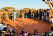 SAWIRO:-Ciidamo loo diyaariyey dagaalka Al-Shabaab oo la soo bandhigey