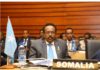 Madaxweyne Farmaajo oo ka qeyb-galaya Shir Madaxeedka Afrika