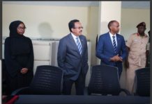 Farmaajo oo kormeeray Xarunta Tirakoobka Ciidanka