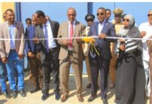 Wasiir Goodax iyo Duqa Muqdisho Oo Xariga Ka Jaray Xarun 30 Sano Kadib La Hirgeliyay