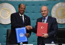 Turkiga iyo Jabuuti oo Heshiis kala saxiixday