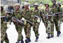 Dowlada Kenya oo shaacisay xiliga ay ciidankeeda kala baxeysa Soomaaliya .