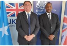 Wasiir Amar-Dambe Oo Ingariiska Kala Hadlay Arrimo Muhiim Ah