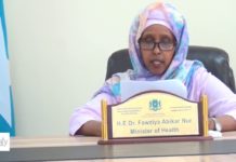 Wasaarada Caafimaadka Soomaaliya oo sheegtay in afar ruux laga helay Coronovirus (Warsaxaafadeed).