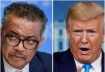 Trump oo dhaqaalihii ka joojiyey WHO .