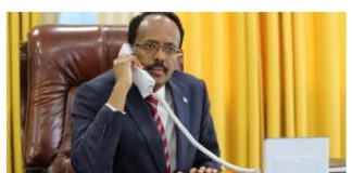 Farmaajo oo Jabuuti iyo  Qatar kalahadlay Covid-19