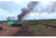 Alshabab Qaraxyo ku weeraray Saldhig ay ku sugan yihiin Ciidamada AMISOM