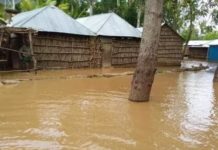 Wabiga Shabelle oo ku fatahay toolooyin dhoor ah oo hoostago Jowhar iyo Mahadaay