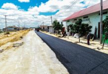 Sawirro) Dhismaha laamiga cusub ee Dayniile oo marayo geba-gebo.