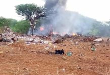 Kenya oo dalbatay Baaritaan in lagu sameeyo diyaaradii Bardaale lagu soo riday