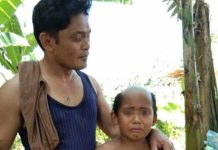 Aabe u dhashay dalka Filibiin oo taa-tika cusub wilkiisa u adeegsaday kadib madax adeeg oo uga maara waayay