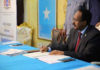 Madaxweyne Farmaajo oo saxiixay sharciga Hay,adda Duulista Rayidka