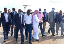 Danjiraha Qadar u fadhiya Soomaaliya oo gaaray Magaalada Kismaayo