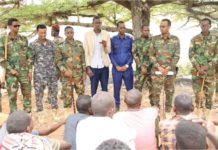 SAWIRRO: Ciidamada Xoogga dalka oo gaaray deegaan ku dhaw Degmada Ceelbuur