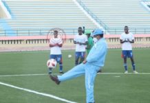 M/weeyne Farmaajo oo xariga ka jaray Garoonka Stadium Muqdisho +SAWIRRO