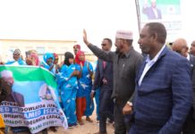 Axmed madoobe oo lagu soo dhaweeyay Magaalada Cadaado