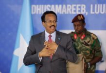 Madaxweyne Farmaajo oo shacabka ugu Hambalyeeyay Munaasabada Ciidul Adxaa