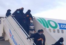 Dawlada Federaalka oo dalka ku soo celisay Dad ku xayirnaa Dalka Sacuudiga+Sawirro