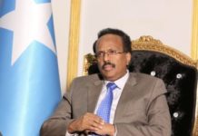 Madaxweyne Farmaajo oo u Tacsiyadeeyay Gudoomiyaha golaha shacabka