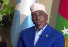 Xog:Madaxweynihii hore Koofur galbeed Shariif Xasan sheekh Aadan oo loo yaqaano shariif Sakiin oo ku soo wajahan Magaalada Muqdisho