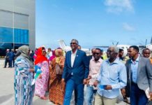 Hogaamiyaha Xisbiga wadajir oo ka sheekeeyay Arin la yaableh oo ku qabsatay garoonka diyaaradaha ee Magaalada Muqdisho