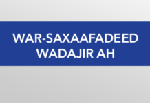 Beesha Caalamka oo Saluugtay Heshiiskii dhawaan lagu gaaray Magaalada Muqdisho
