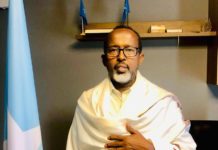 Danjire Daahir Maxamuud Geele oo Cambaareeyay Qaraxii shalay ka dhacay Magaalada Muqdisho