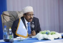 Madaxweyne Farmaajo oo ka Tacsiyadeeyay Qaraxii ka dhacay Magaalada Kismaayo