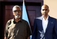 Gudoomiyaha Aqalka Sare oo kulan l yeeshay Ra,iisal Wasaarihii hore ee Soomaaliya Xasan Cali Kheyre