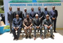 Madaxweyne Farmaajo iyo Madaxda Dawlad goboleedyada oo la kulmay Gudoonka labada Gole ee baarlamaanka Soomaaliya