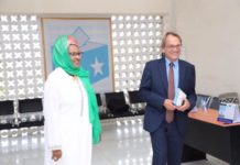 Xaliimo Yareey & Safiirka Sweden oo ka wada hadlay Arrimo muhiim ah