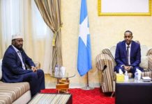 Axmed Madoobe iyo Ra’iisal Wasaaraha Cusub oo kulan ku yeeashay Muqdisho