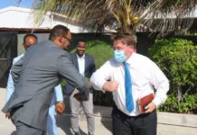 Madaxweyne ku xigeenka Galmudug oo Magaalada Muqdisho Kula Kulmay Danjiraha UK ee Soomaaliya