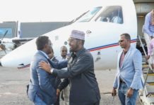 Axmed Madoobe oo Dib ugu soo laabtay Magaalada Muqdisho