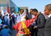 Madaxweynaha Galmudug oo lagu Soo dhaweeyay Magaalada Muqdisho Daawo Sawirada