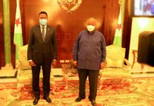 Qoorqoor oo la kulmay Madaxweynaha Dalka Jabuuti