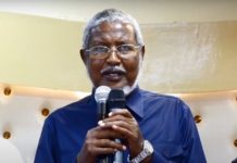 Sanitor Muuse Suudi Yalaxoow oo khudbad ka jeediyay Munaasabada Imaamka Guud ee Abgaal Imaam Daahir Imaam Maxamuud Imaam Cumar