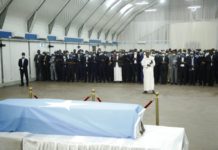 Aas Qaran oo Maanta Magaalada Muqdisho loogu sameeyay Meydka Ra’iisul Wasaarihii horeSoomaaliya Cali Khaliif Galleyr+Sawiro