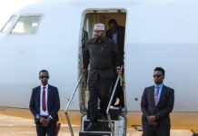 Madaxweynaha Jubland oo dib ugu laabtay Magaalada Kismaayo+ Sawiro Daawo: