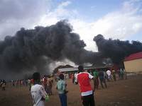 Goobo ganacsiga oo ku gabtay Dab ka kacay Degmada Wanlaweyn  ee gobolka shabeelaha Hoose