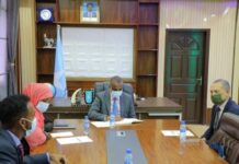 Maxay ka wada Hadleen Wasiirka Shaqada iyo Arrimaha Bulshada Xukuumadda Federaalka Soomaaliya iyo Madaxa Hay’adda WFP e Soomaaliya?