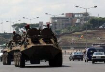 Dawlada Itoobiya oo Hubka Taangiyada ka dhaca u Adeegsanaysa Magaalada Mekeelle