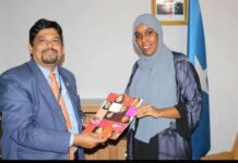 Maxaa looga hadlay kulan muqdisho ku dhexmaray wasiirka Haweenka Xukuumadda Sooomaaliya iyo Madaxaha Arimaha Haweenka ee QM?