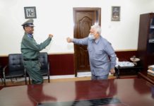 Taliyaha Ciidanka Booliska Soomaaliya oo Magaalada Garoowe kula kulmay Madaxweyne ku Xigeenka Maamulka Puntland